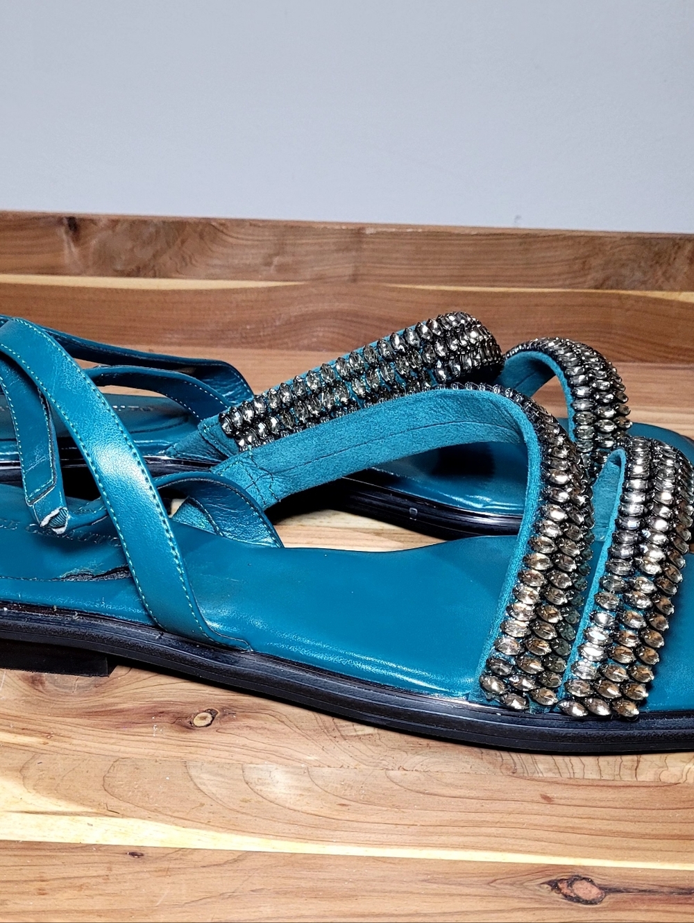 Vince Camuto Prizza Strappy Sandals 11M/42 1/2 - Picture 13 of 16